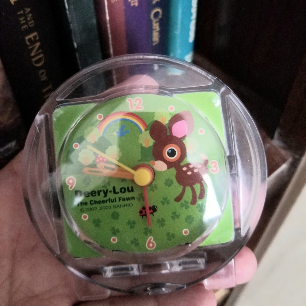 Deery Lou working alarm clock Sanrio Rare